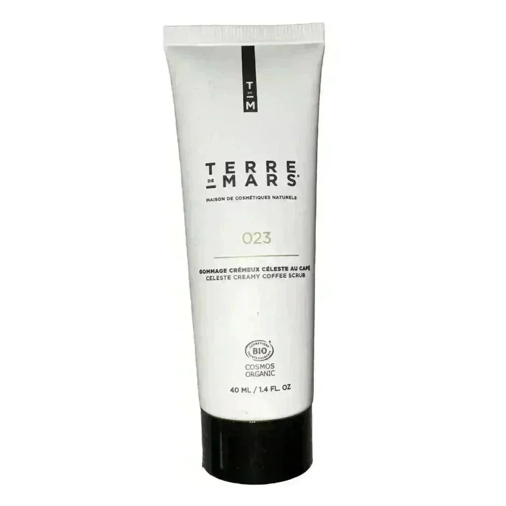 Terre de Mars Celeste Creamy Coffee Body Scrub 40ml Vegan Exfoliator